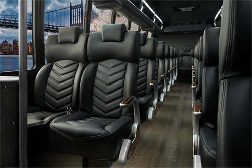 Dallas Shuttle Rental Bus